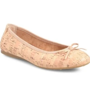 New Born Brin Ballet Flat Size 10 Natural Cork Comfortable Shoes - Picture 1 of 1