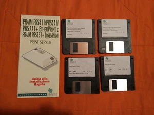 Praim PRS311/PRS331/PRS531 Print Server Software in 4 Original Disketten (1997) - Bild 1 von 1