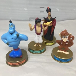 Aladdin 100 Years of Disney Magic Jaffar, Abu & Genie McDonalds Vintage Set 2002 - Picture 1 of 12