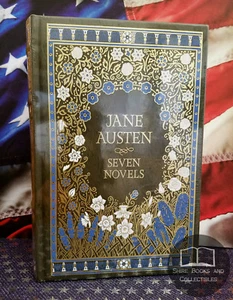 NEW SEALED Jane Austen - Seven Novels Bonded Leather Sense Pride Emma Abbey OOP - Picture 1 of 4