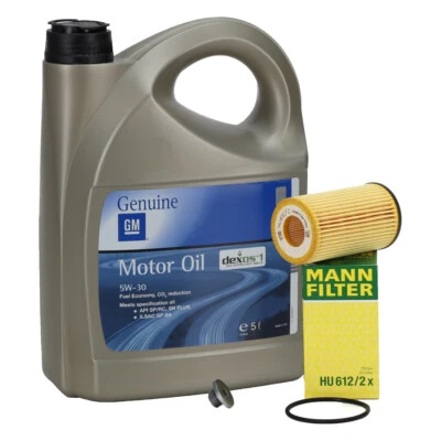 5L ORIGINAL 5W30 dexos1 Gen3 Motoröl + MANN Ölfilter für OPEL ASTRA CORSA ZAFIRA