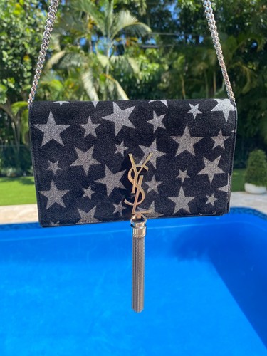 SAINT LAURENT (YSL) YSL Kate Bag Nero Scamosciato Edizione Limitata