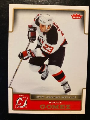 Scott Gomez 2006-07  NHL Fleer Hockey #119 New Jersey Devils - Image 1 of 2