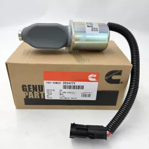 NEW 3919422 Cummins SA-4026-12 Fuel Shut Off Solenoid Valve 12V C & B 5.9L 8.3L - Bild 1 von 4