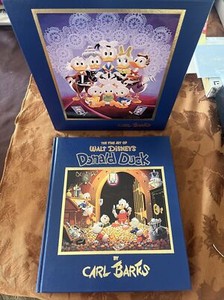 Carl Barks SIGNED The Fine Art of Walt Disney's Donald Duck 587/ 1875 Slipcase