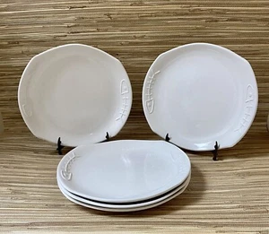 Deltis - Portugal - Oval Porcelain Large Dinner Plates - Fish Theme - Set of 5 - Picture 1 of 3