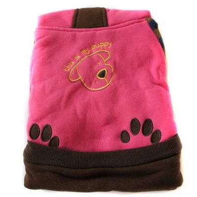 Nuevo Pantalones de mezclilla para mascotas cachorros Ropa para perros Falda con rayas Mantener el calor Foto 1 de 4