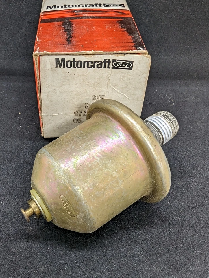 Nuevo de Lote Antiguo 1967 1968 1969 Ford Mustang Mercury Cougar Interruptor de Presión de Aceite C7zz-9278B Foto 1 de 4