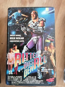 VHS Rarität: DER RITTER AUS DEM ALL  (1991)  mit Hulk Hogan HARTBOX - Bild 1 von 2