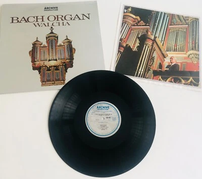 1971 Johann Sebastian Bach Organ Walcha Vinyl Album Record LP Compilation Helmut - Image 1 of 4
