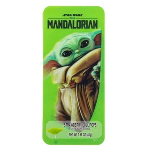 Star Wars 2021 Galerie The Mandalorian Lenticular Stagno con lecca-lecca, 1,69 once - Foto 1 di 6