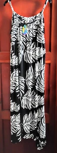 NEW Sunny Island Hawaii ONE SIZE Tropical Spaghetti Strap Maxi Dress - Picture 1 of 5