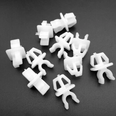 10x Hood Support Prop Rod Clips Holder 53452-90351 For Toyota 4Runner Tacoma. - Imagem 1 de 4