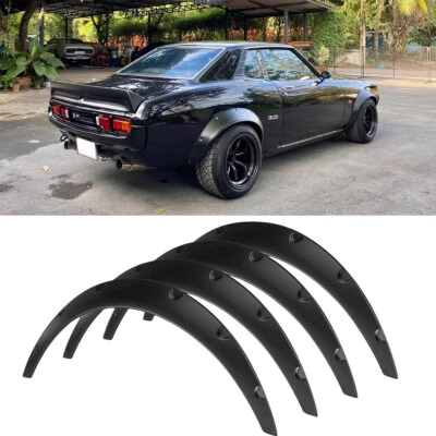 For Toyota Celica TA22 RA23 RA28 GT 4Pc Fender Flares Wide Body Kit Wheel Arches - image 1 of 4
