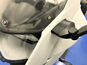 40mm Mirror Extensions / Extenders for BMW F 800 GT 2013>Onwards - OEM Fitment - Picture 1 of 10