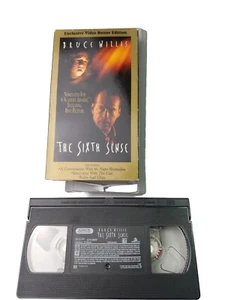 The Sixth Sense (VHS-1999)- Exclusive Video Bonus Edition) Horror Thriller Movie - Picture 1 of 11