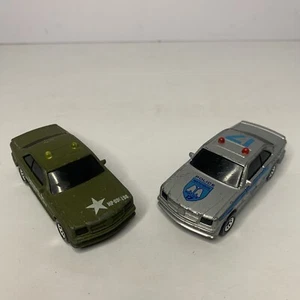Matchbox Police/Military Police Mercedes 500 Sec Die Cast Cars 1984 RARE 1:64 - Picture 1 of 7