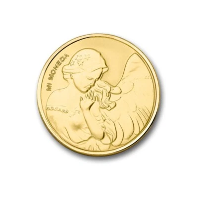 NEW MI MONEDA ANGEL & HEART "Always in my mind, Forever in My Heart" Coin Charm - Image 1 of 4
