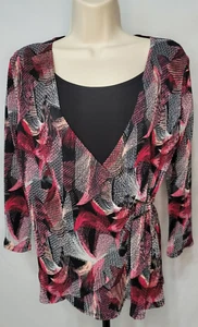 Blusa de vestido manga larga Notations talla pequeña! - Imagen 1 de 2