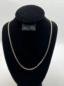 BELLISSIMA Collana Catena Oro Giallo 10K GRANO 1,7mm Larga 21,75"" Lunga 3,5gr. - Foto 1 di 12