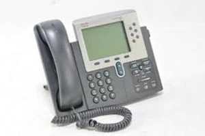 Cisco 7961 Series CP-7961G VoIP PoE Business Phone w/ Handset - Picture 1 of 1