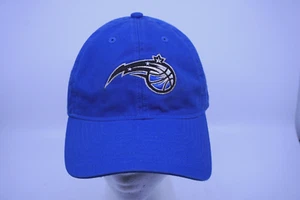 Rare Vintage Orlando Magic NBA Adidas Embroidered Logo Black Blue Strapback Hat - Bild 1 von 6