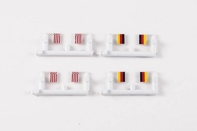 VK-Modelli 14972 - 1/87 Accessori Fahnensatz Metrobus (Per 4 Autobus) - Nuovo - Immagine 1 di 1