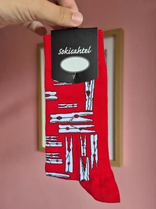 Women's Clothes peg Socks (Pair) Novelty Socks (with tags) - Picture 1 of 6