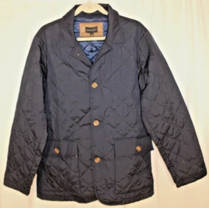NEW Bobby Jones Hyland Quilted Jacket MEDIUM Navy Blue Water-Repellent - Picture 1 of 3