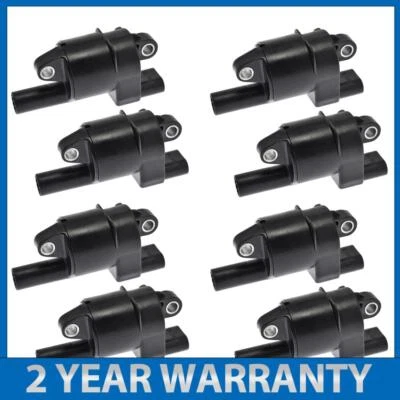 8PCS Ignition Coils 12573190 for GMC Savana Sierra Chevy Cadillac LS2 LS3 LS4 - Image 1 of 4