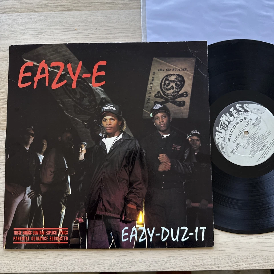 1988 Eazy-E / Eazy-Duz-It US Original 1st Press LP Ruthless Records SL 57100 - Image 1 of 4