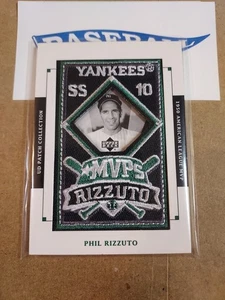 2003 Upper Deck Patch Collection Phil Rizzuto Yankees HOF #MVP-9 - Picture 1 of 2