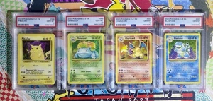 PSA 10 Sequential Classic Collection Charizard, Venusaur, Blastoise ,Pikachu Set - Picture 1 of 4