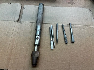 Vintage Foreign  Ratchet  Driver Tool With Bits - Image 1 of 4