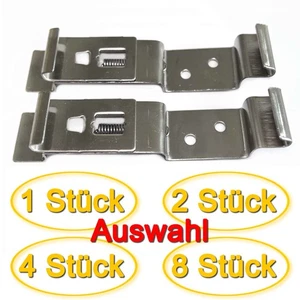 Kennzeichenhalter rahmenlos VA Nummernschildhalter für Kennzeichen Auswahl - Bild 1 von 7