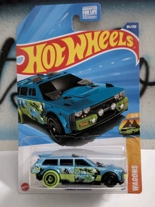 Hot Wheels 1:64 Wagons Track Dwagon (Blue) - Picture 1 of 1