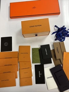Louis Vuitton Empty Gift  Box Cloth Bags Envelopes Mixed Brands - Picture 1 of 7