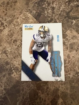 Trent Mcduffie 2022 Wild Card Matte /200 #MB-107 - Image 1 of 2