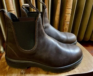 Blundstone Brown Leather Chelsea Boots - AU Size 3 / Women’s Size 6 - Picture 1 of 5