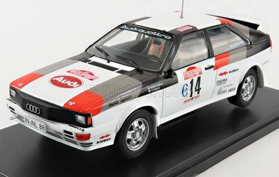 MODELLINO AUTO STATICO HACHETTE AUDI QUATTRO A1 WINNER RALLY SANREMO 1981 MOUTON - Immagine 1 di 3