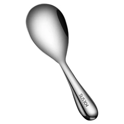 Kitchen Spice Spoon Rice Ladle Metal Serving Utensils Stainless Steel - Image 1 of 4