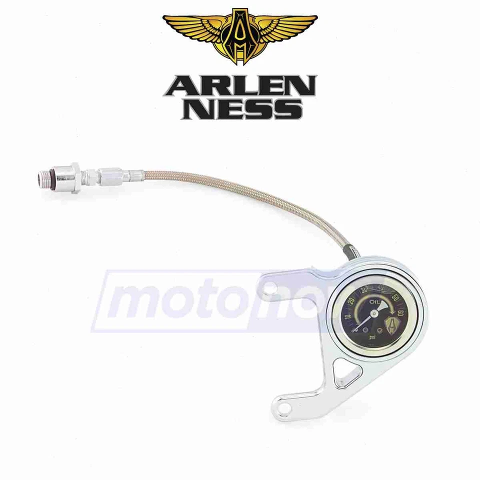 Arlen Ness Oil Pressure Gauge Kit for 1999-2000 Harley Davidson FXDS-Conv dy - Изображение 1 из 4