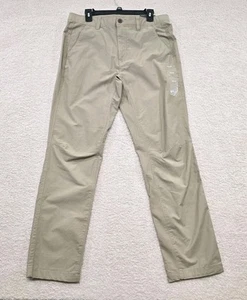Eddie Bauer Voyager Flex Chino Slim Fit Straight Men's 34x32 Khaki Tan NWT - Picture 1 of 10