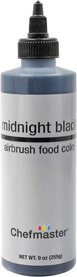 Colorante alimentario en spray para aerógrafo, 9 onzas, negro medianoche Foto 1 de 4