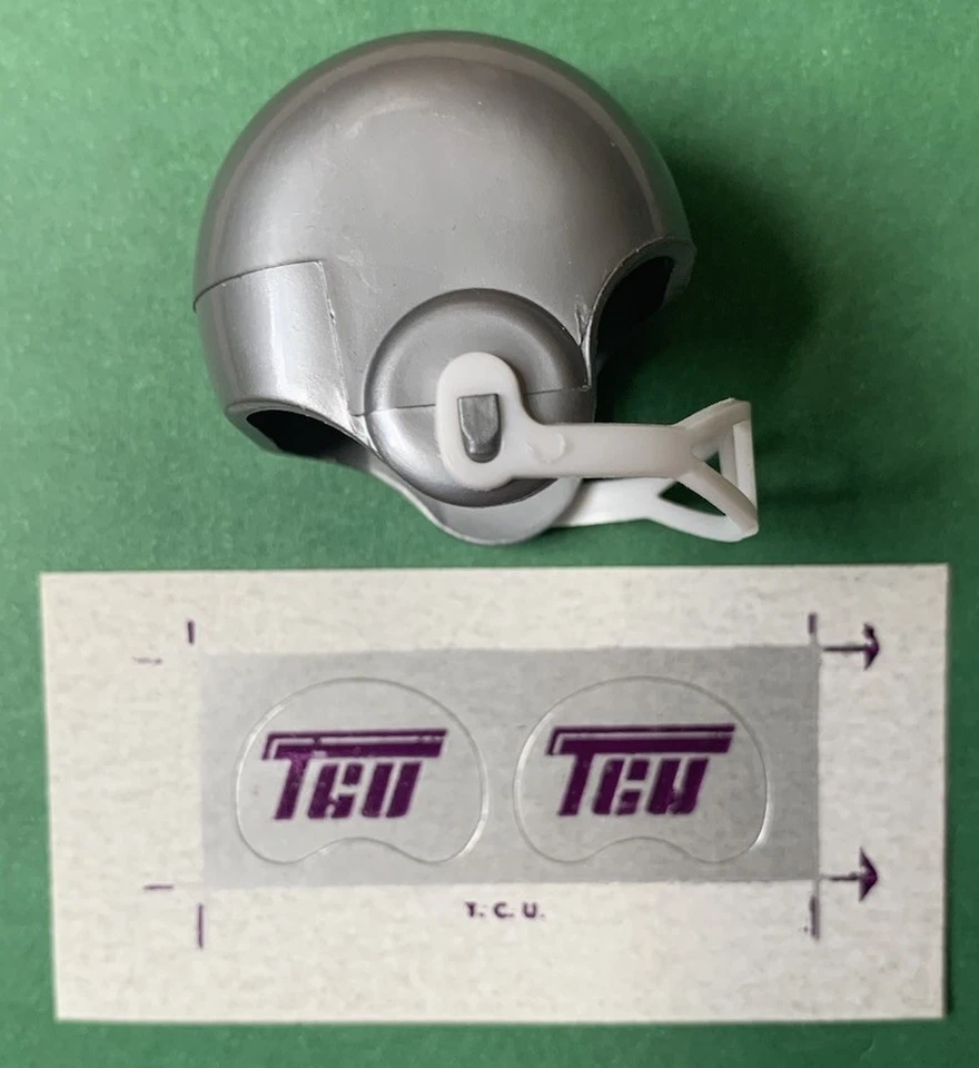 1970 TCU Horned Frogs mini NCAA universidad vintage chicle fútbol americano calcomanía 1 Foto 1 de 1