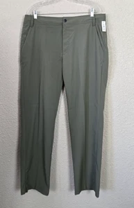 Amazon Essentials Mens Olive Green Chino Pants Size 38.5x32 New #1X7894 - Picture 1 of 5