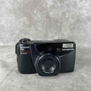 Olympus Superzoom 760 messa a fuoco automatica 38-76 mm fotocamera punta e scatta pellicola 35 mm testata - Foto 1 di 9