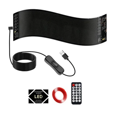 Devil Eye Light DIY Car Dynamic LED Smart Colorful Eye Lamp with Remote Control - Image 1 of 3
