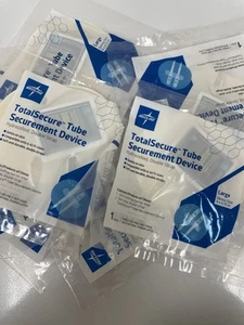 Lot Of 10 Medline TotalSecure Tube Securement Device Large Double Strap 4x4.75” - Picture 1 of 4