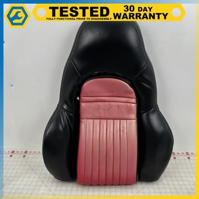 97-04 Chevy Corvette C5 FRONT RIGHT PASSRNGER TOP UPPER SEAT CUSHION Red OEM - Image 1 of 4
